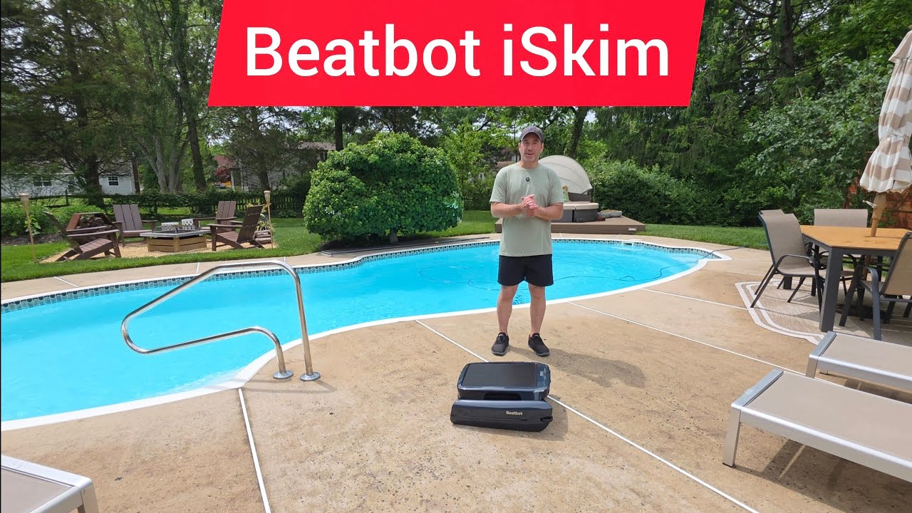 Обзор Beatbot iSkim #Beatbot #BeatbotiSkim #poolskimmer #solorpoolskimmer