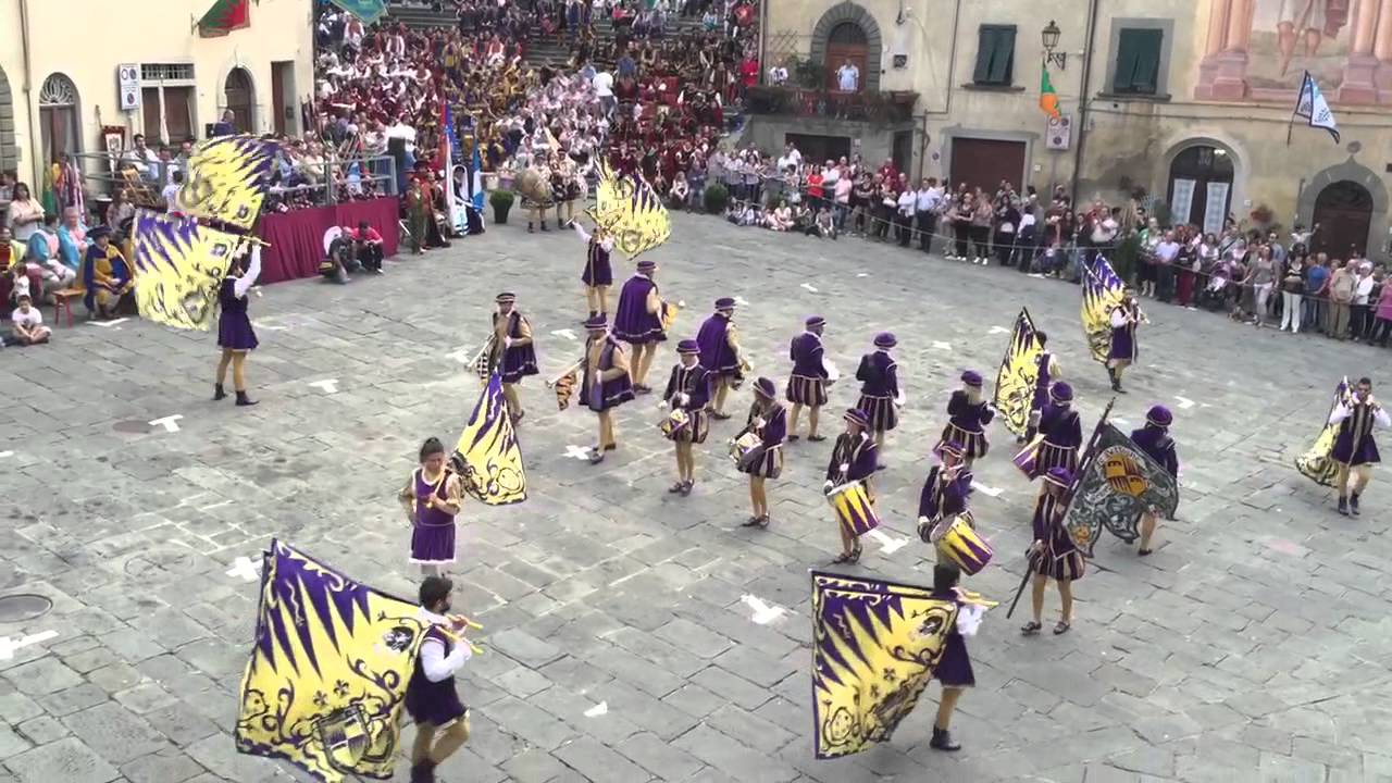 Contrada Le Botteghe -Gran gala' degli sbandieratori 2014