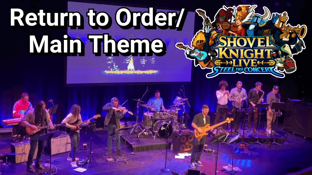 Shovel Knight LIVE (NYC 2025) - Return to Order/Shovel Knight Main Theme