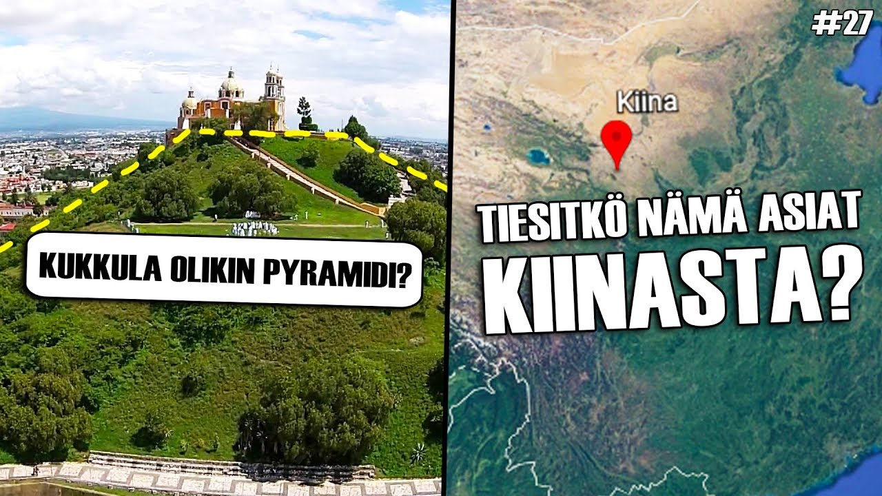 Pyramidi Vuoren Sisällä? Tiesitkö Nämä Asiat Kiinasta?