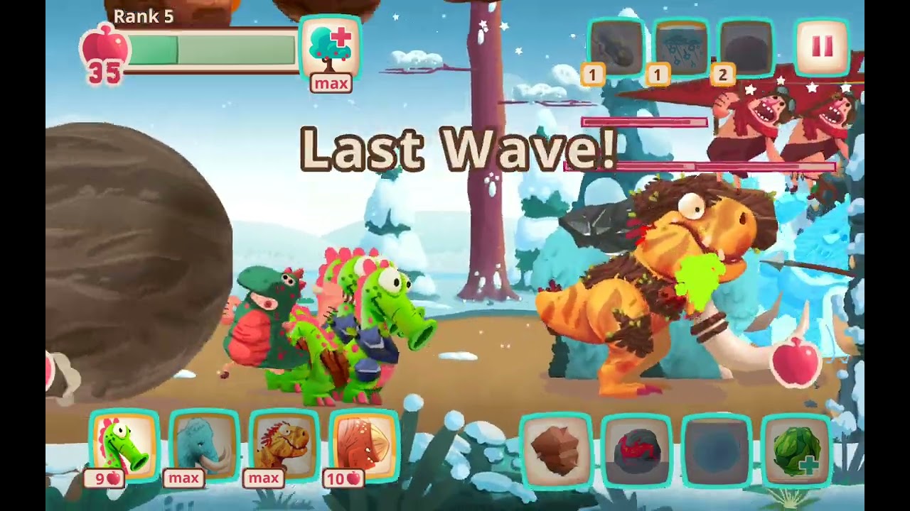 dino Bash Part 14 near to unlocking The trex!