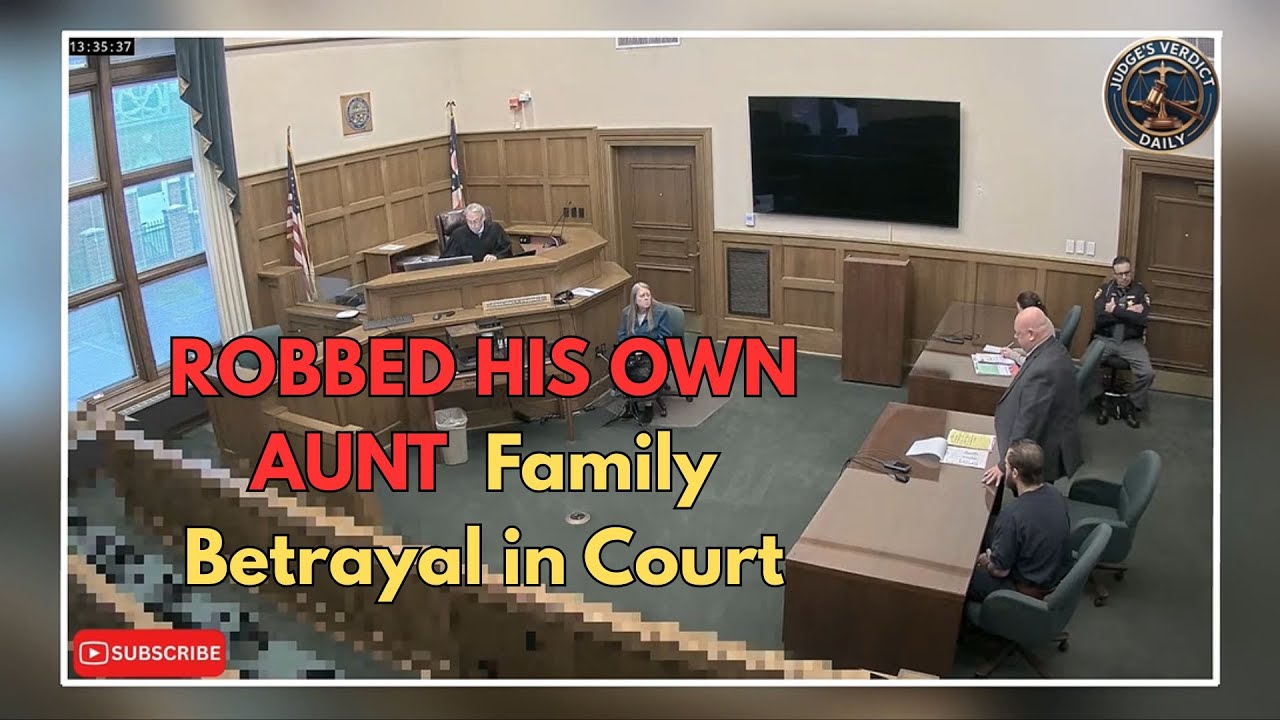 Judge Slams Defendant Over 25-Year Criminal Streak After He Robs Own Family