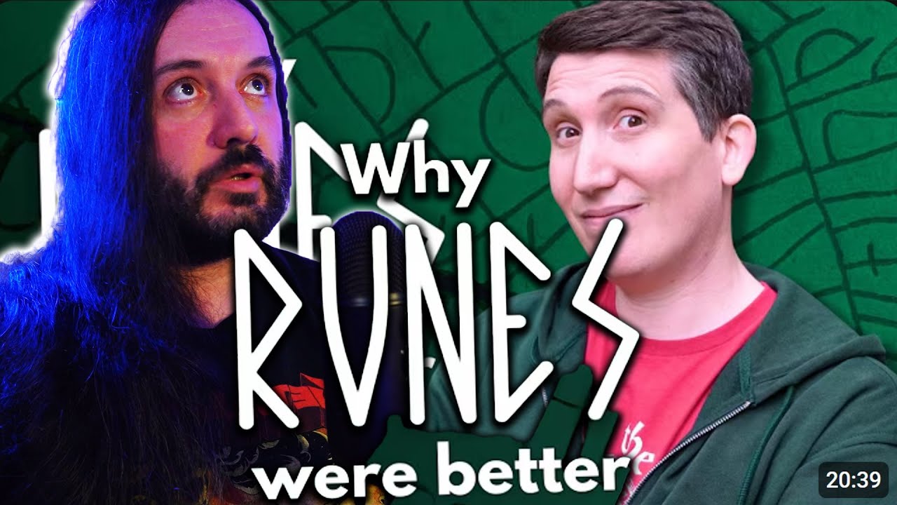 Why we should go back to writing in runes - RobWords