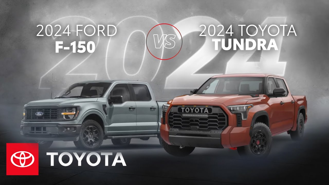 2024 Toyota Tundra vs 2024 Ford F-150 | Toyota