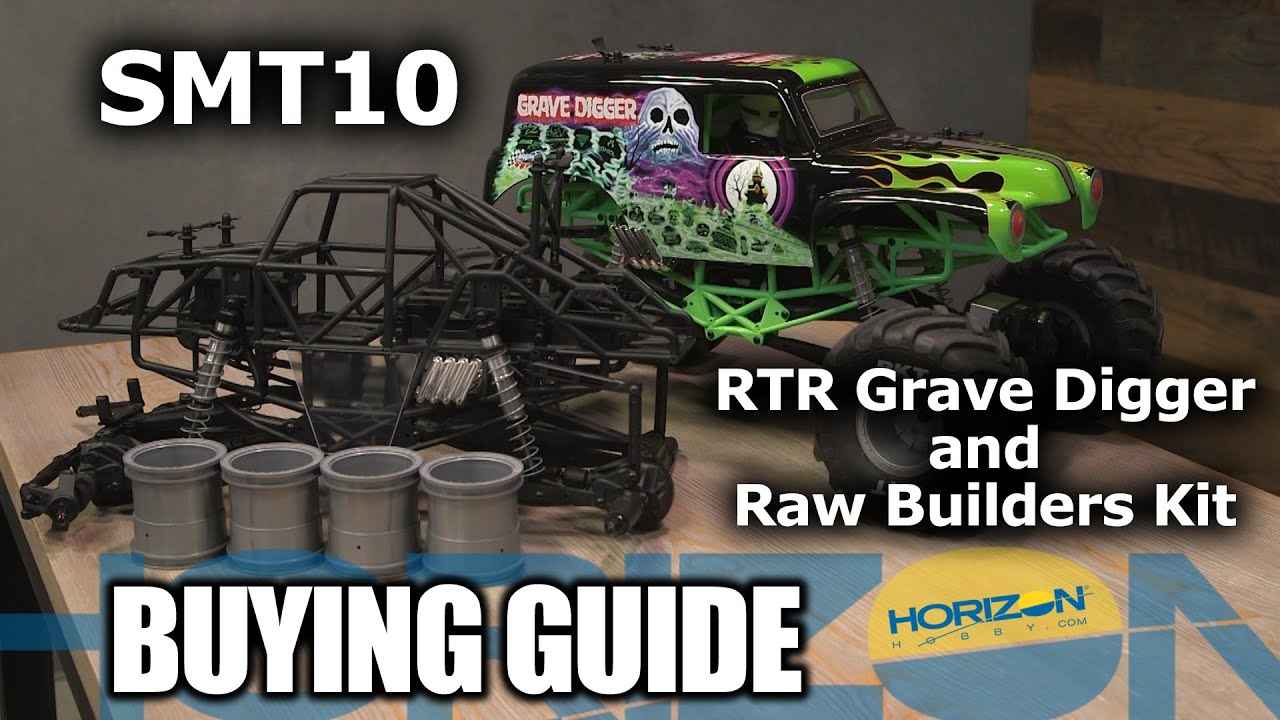 Buying Guide: Axial 1/10 SMT10 Monster Truck Platform (RTR Grave Digger & Raw Builders Kit)