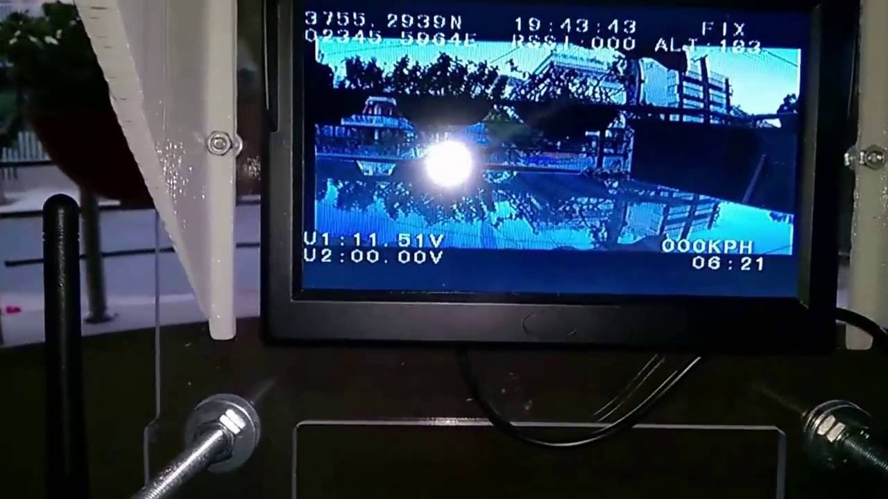 qr x350 pro FPV OSD Telemetry test