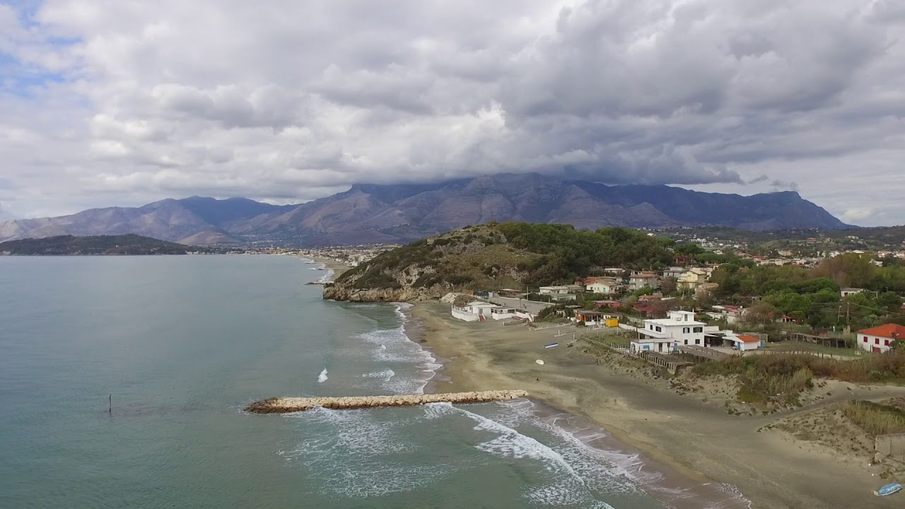 Minturno, Gianola e il Golfo di Gaeta con drone DJI Phantom 3