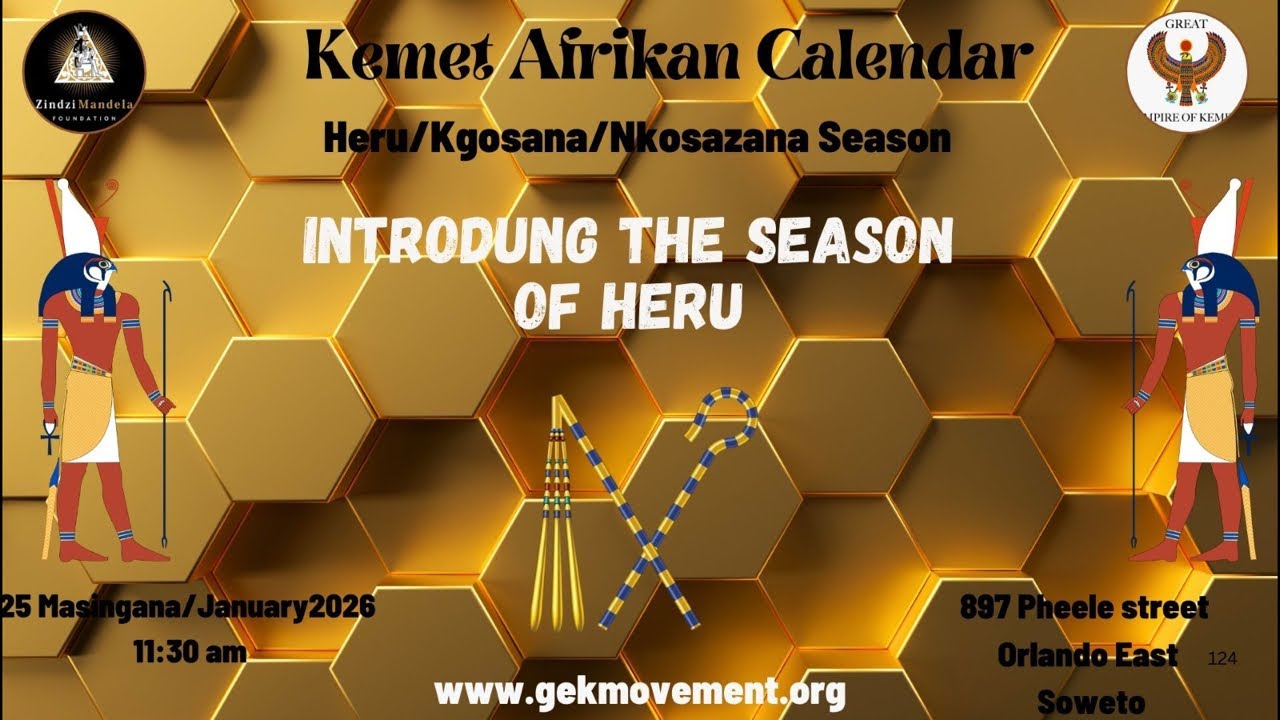 INTRODUCING THE SEASON OF HERU
