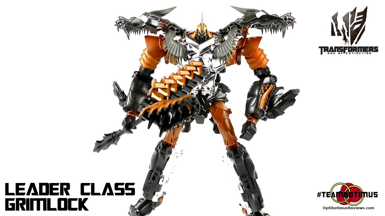 Video Review of the Transformers Age of Extinction: Leader Class Grimlock