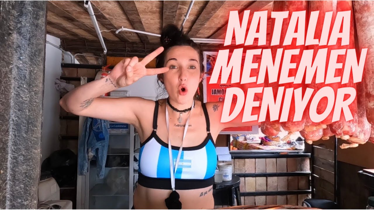 #2S/30B🇦🇷 ÇİĞ ET YİYORLAR ! NATALİA’NIN TÜRKÇESİ BENDEN İYİ !