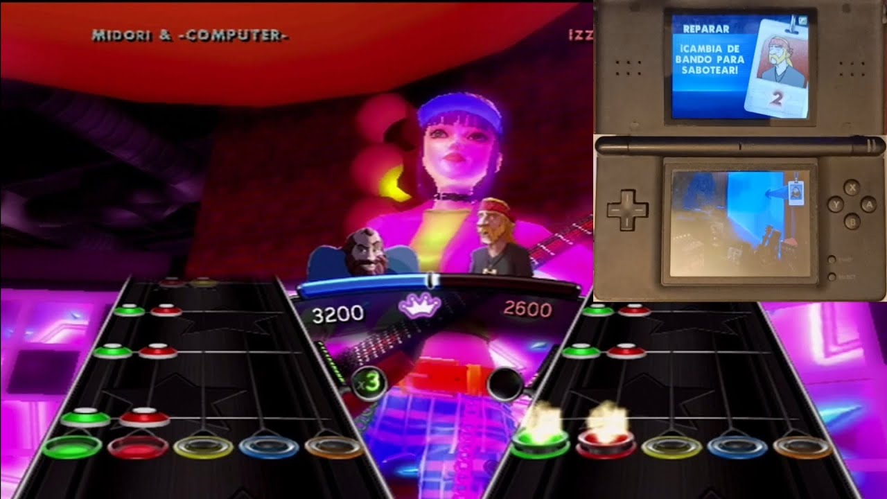 Guitar Hero 5/Band Hero/Warriors of Rock (Wii) - Modo Roadie Battle