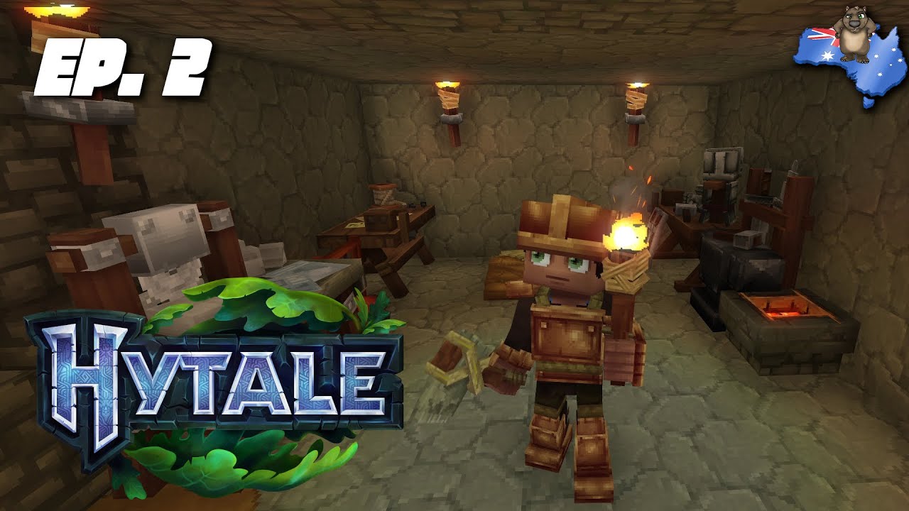 Crafting My First Set of Armor | Hytale Gameplay | Ep.2