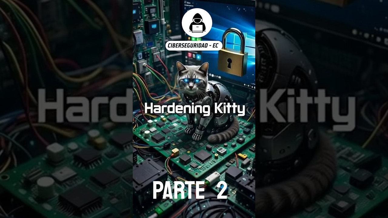 Hardening kitty Windows #ciberseguridad #Ciberseguridad-Ec #windows11 #cibersecurity #informatica
