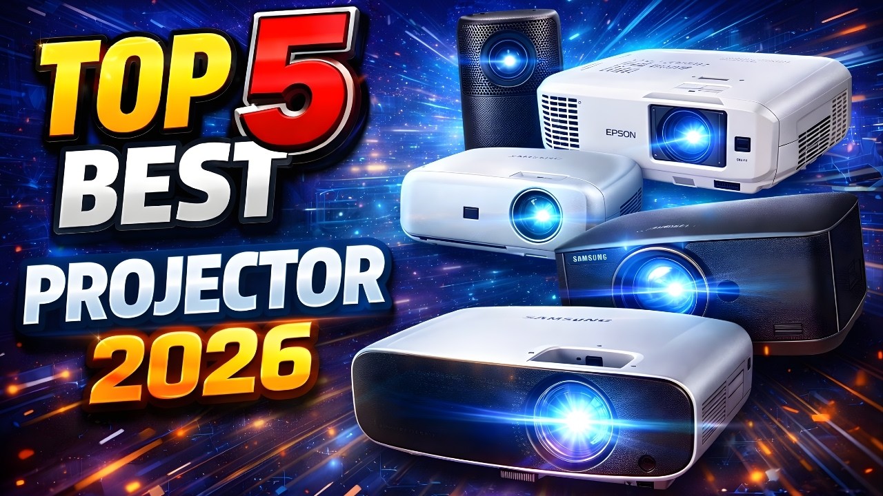Top 5 Best Projectors 2026 | 4K Smart Home & Outdoor Projectors Reviewed