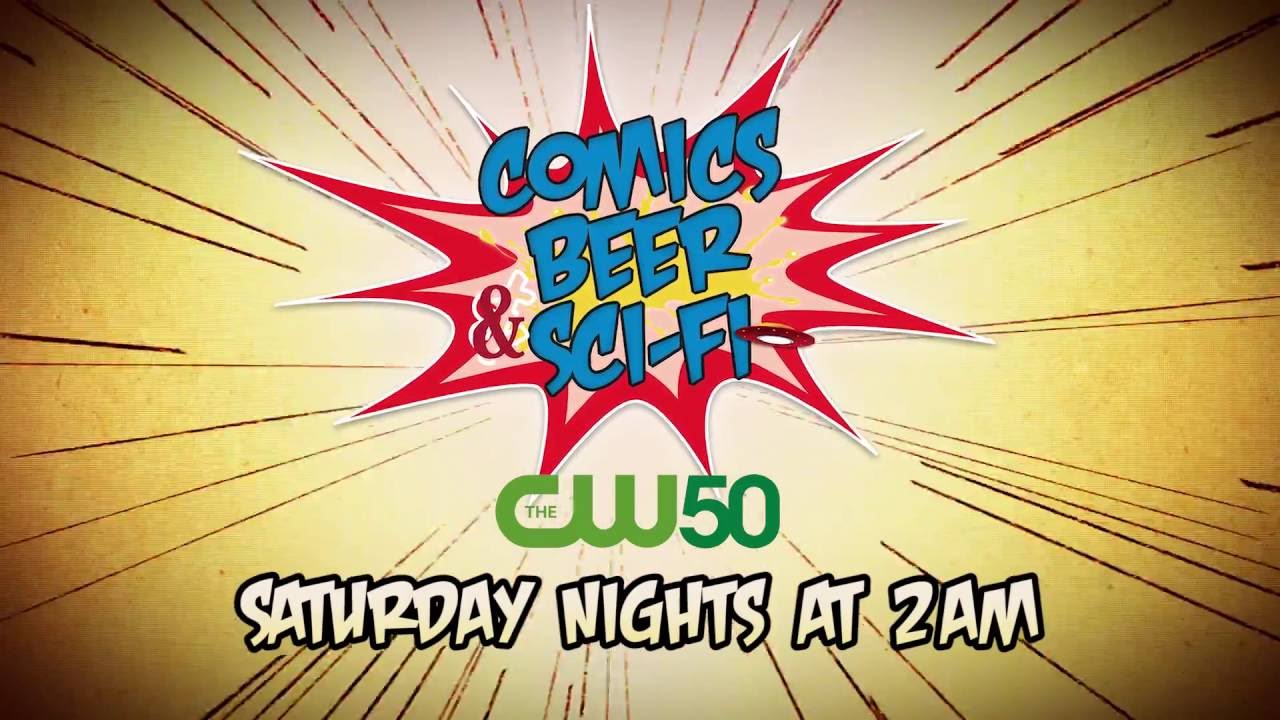 TV Show Promo CW50 Detroit - Comics, Beer & Sci-fi