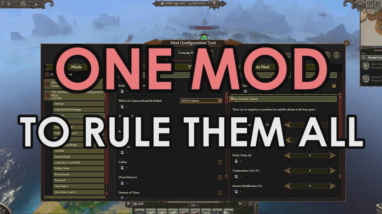 Use This Mod For Proper Grand Strategy | Warhammer Total Immersion