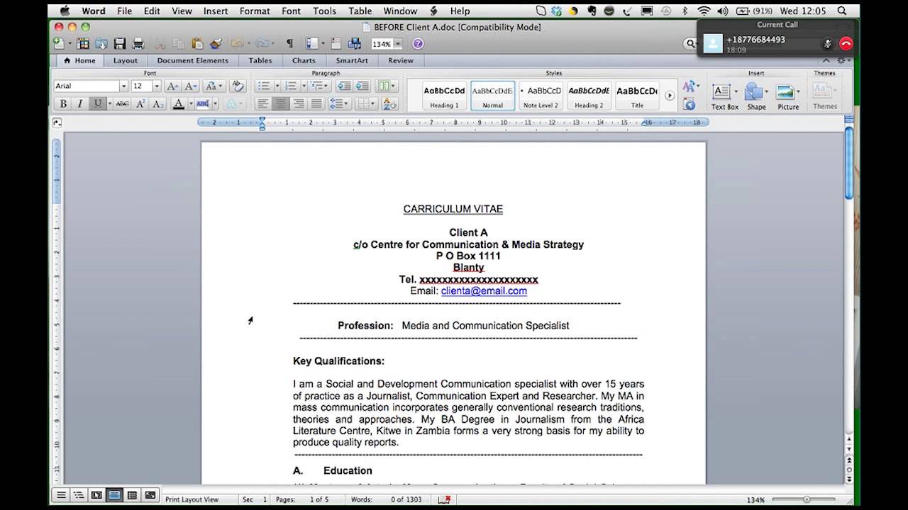 CV makeover: Extreme edition