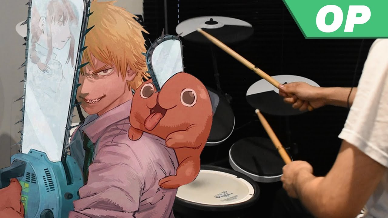 Chainsaw Man OP -【KICK BACK】by Kenshi Yonezu - Drum Cover