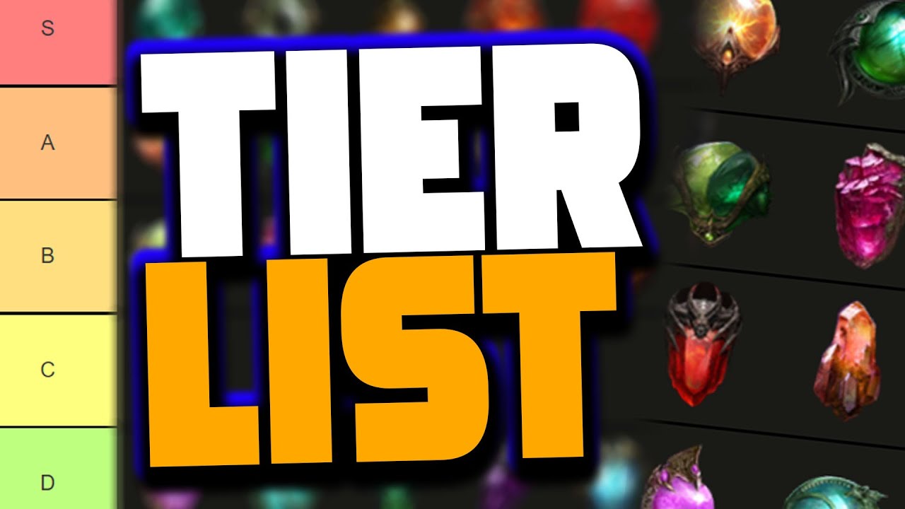 Ultimate Legendary Gem Tier List - ALL GEMS | Diablo Immortal