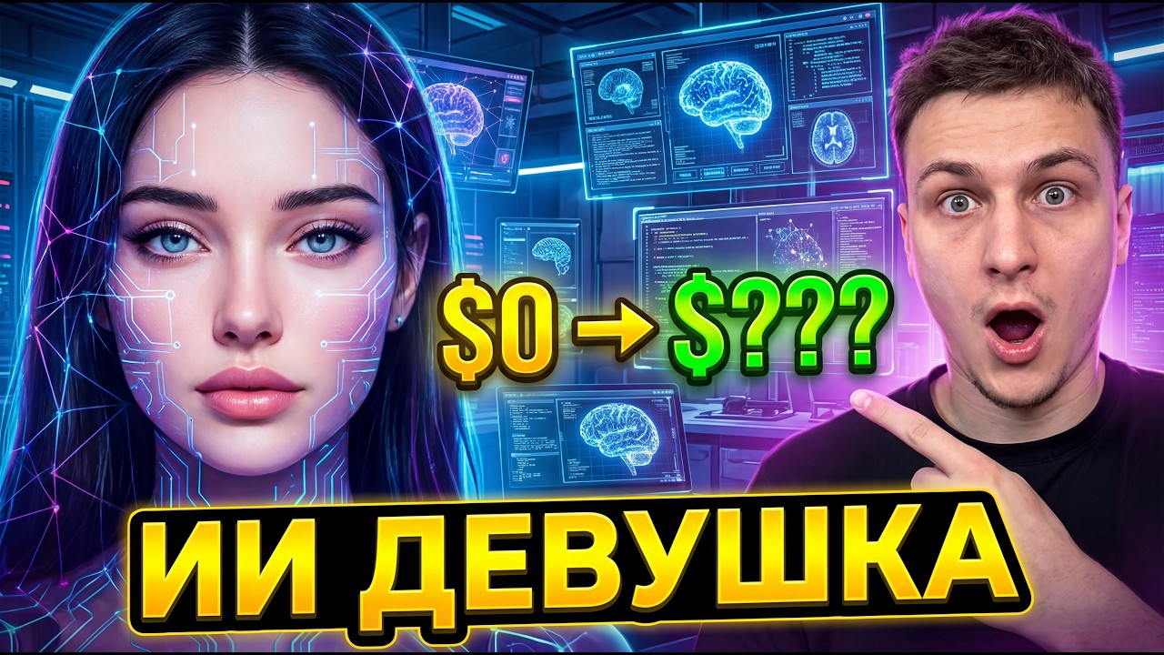 Как создать ИИ девушку и сколько можно заработать за 30 дней? Эксперимент