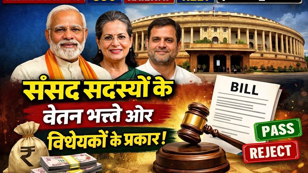 संसद सदस्यों के द्वारा बिलों की प्रोसेस की प्रक्रिया और विधेयकों के प्रकार #karnlaGyanDhara