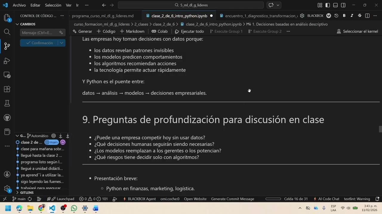 Cómo empezar a usar Python en Google Colab y Visual Studio Code