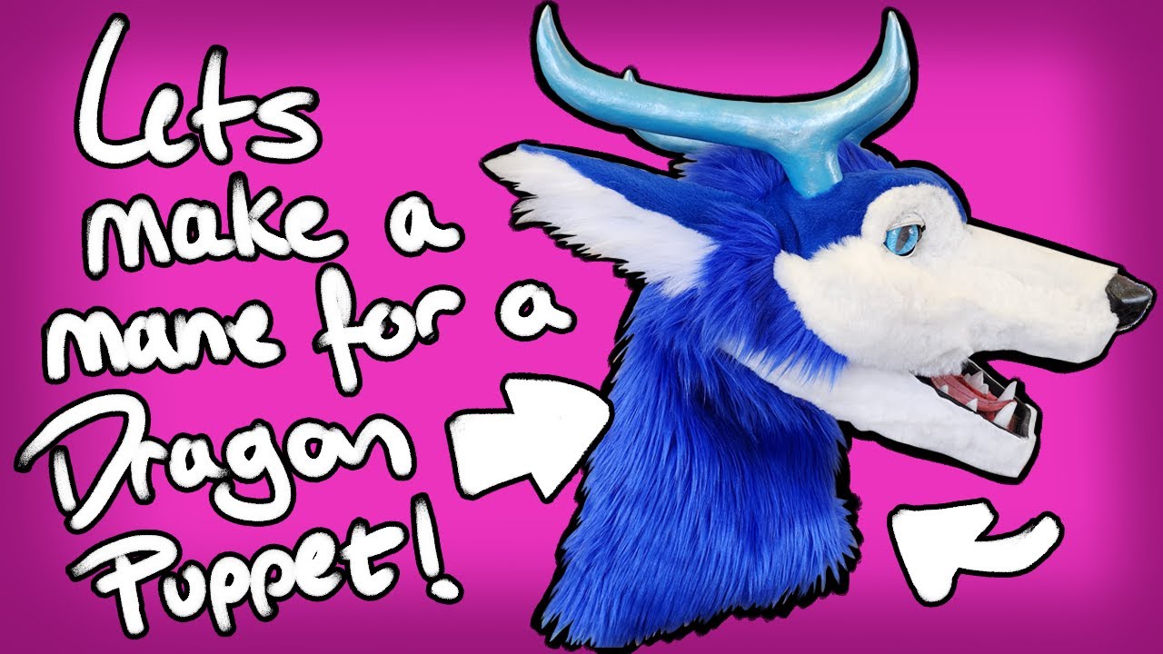 How to make a glorious mane for your Dragon Puppet!