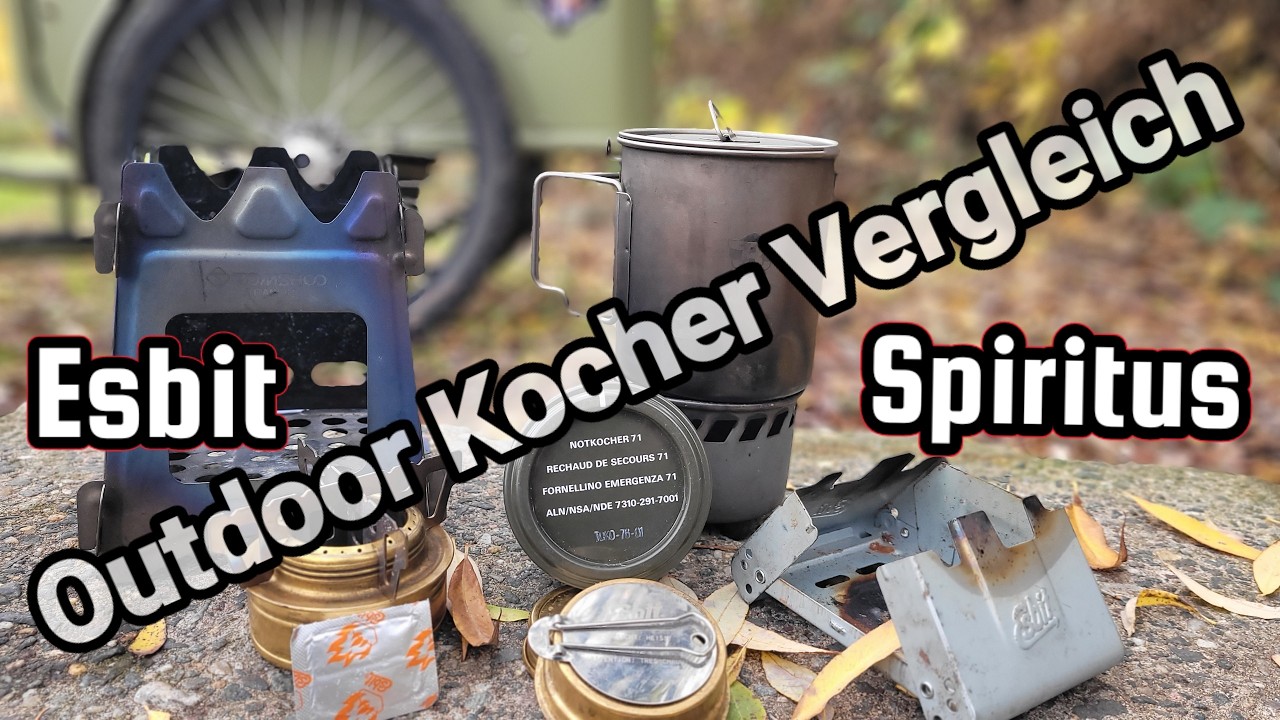 Esbit Kocher oder schweizer Notkocher 71 der Outdoor Vergleich