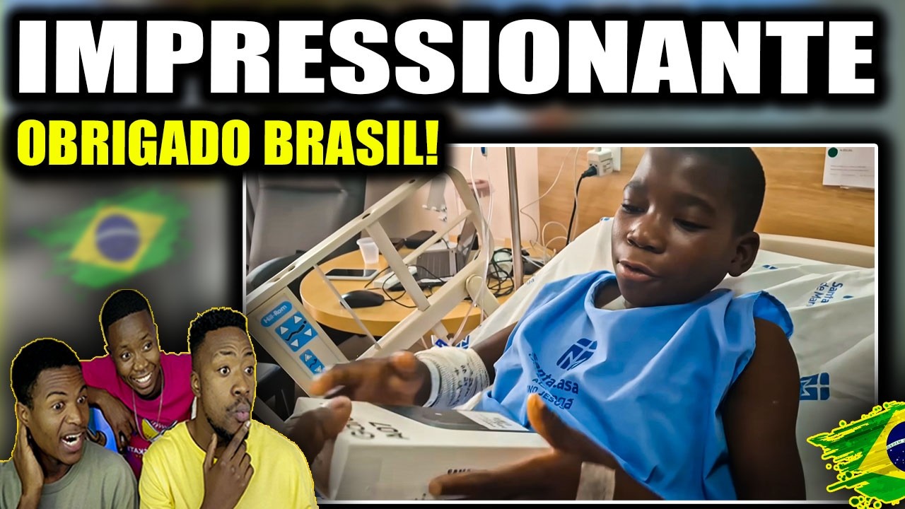 AFRICANO IMPRESSIONADO COM O JEITO QUE OS HOSPITAIS BRASILEIROS CUIDAM DOS PACIENTES