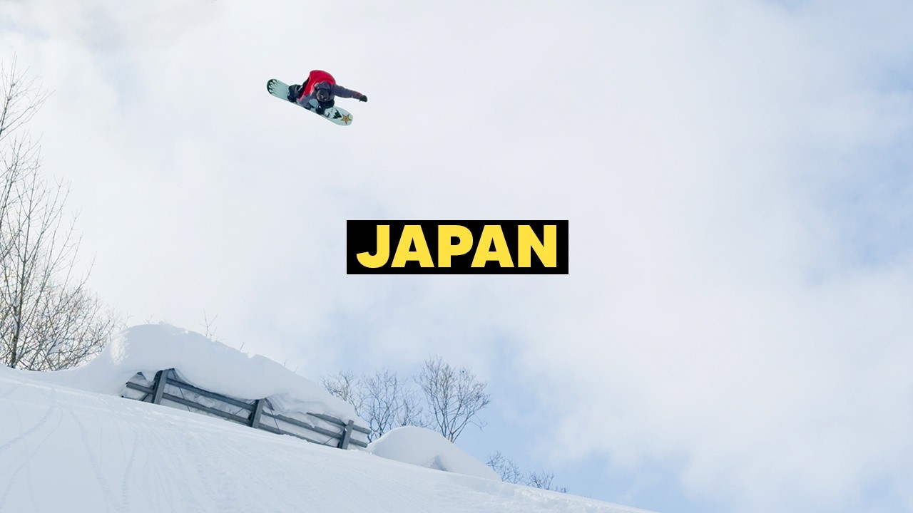 This is why everyone is snowboarding Japan