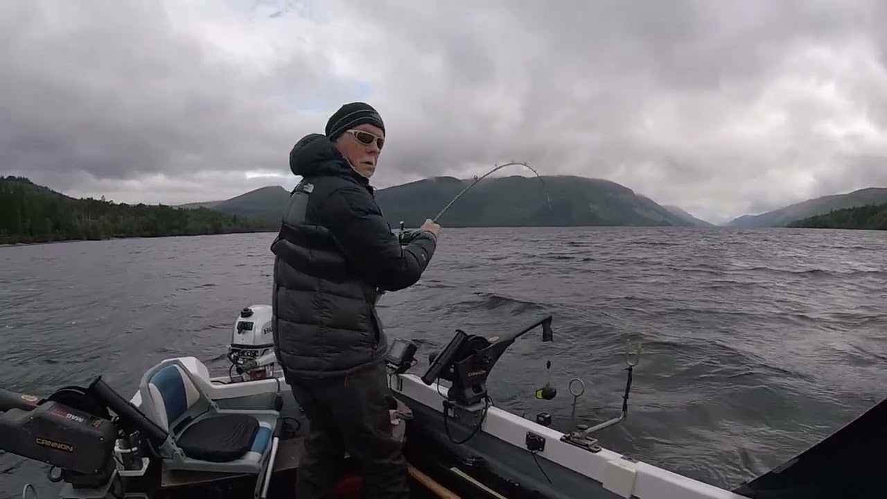 Huge 25lb-5oz (11.48kg) Ferox Brown Trout - Catch and Release.