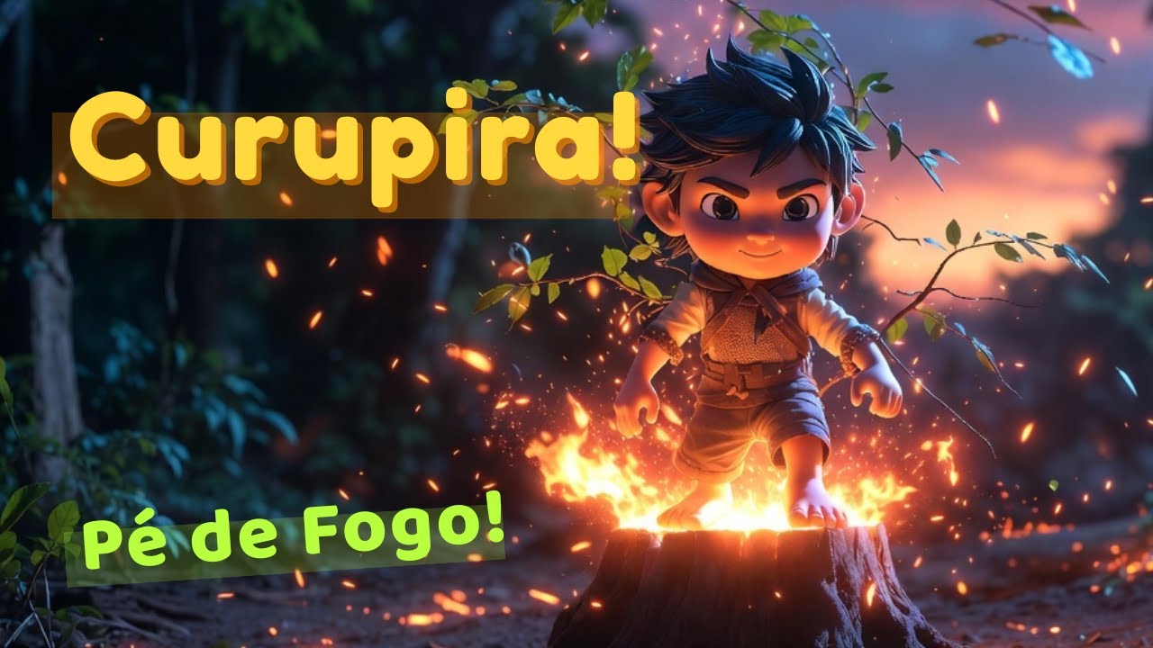 Curupira Pé de Fogo : Música e Encanto! | Música Infantil D-Mini Band