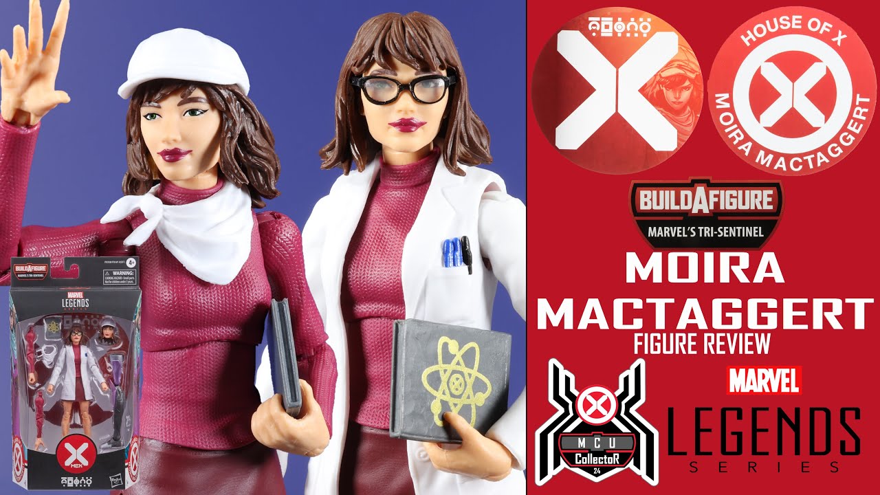 Обзор серии фигурок Marvel Legends X-Men MOIRA MACTAGGERT House of X Tri Sentinel BAF