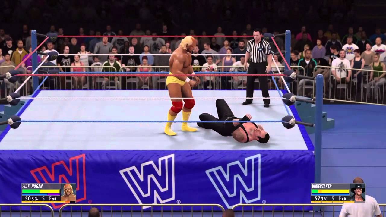 Hulk Hogan in WWE 2K16 vs The Undertaker PS4 HD Gameplay