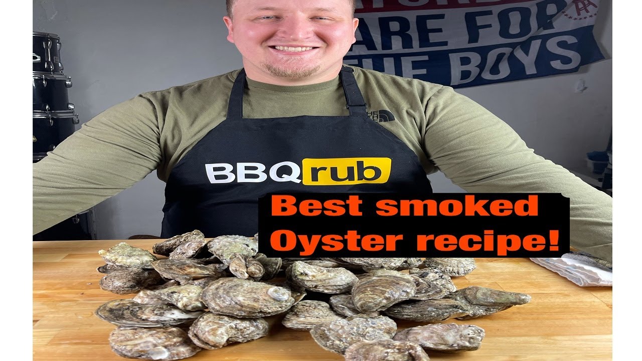 How to smoke oysters ~ The best oyster recipe!