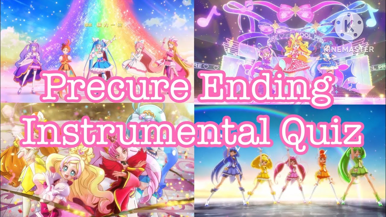 Precure Ending Instrumental Quiz!!!!