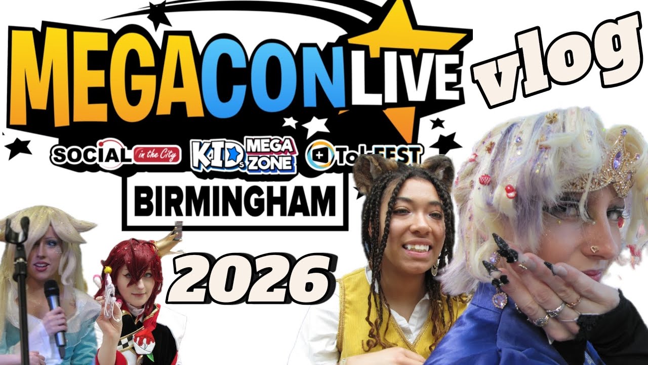 Megacon Birmingham 2026 was interesting ♡☆ con vlog ☆♡