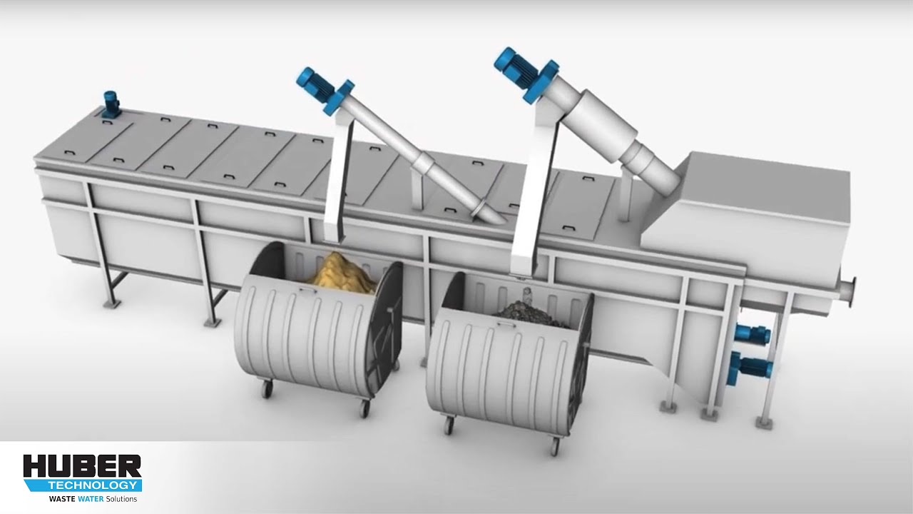 HUBER Complete Plant ROTAMAT® Ro5 - Animation