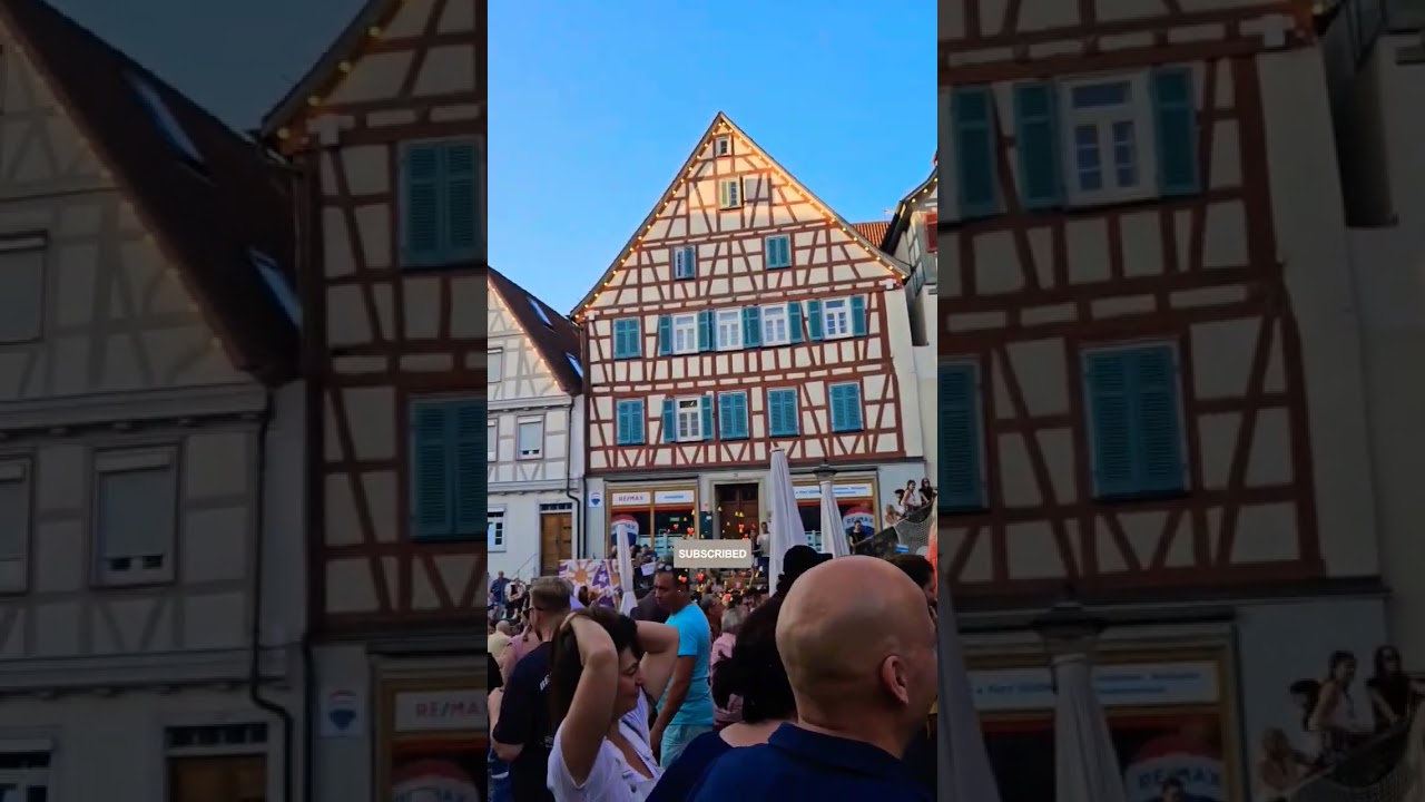 Germany#Backnang#Stra&szlig;enfest#Street party