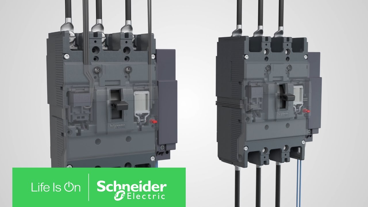 EasyPact MCCB EZC 160-250A and EZCV160-250A AUX Installation | Schneider Electric Support