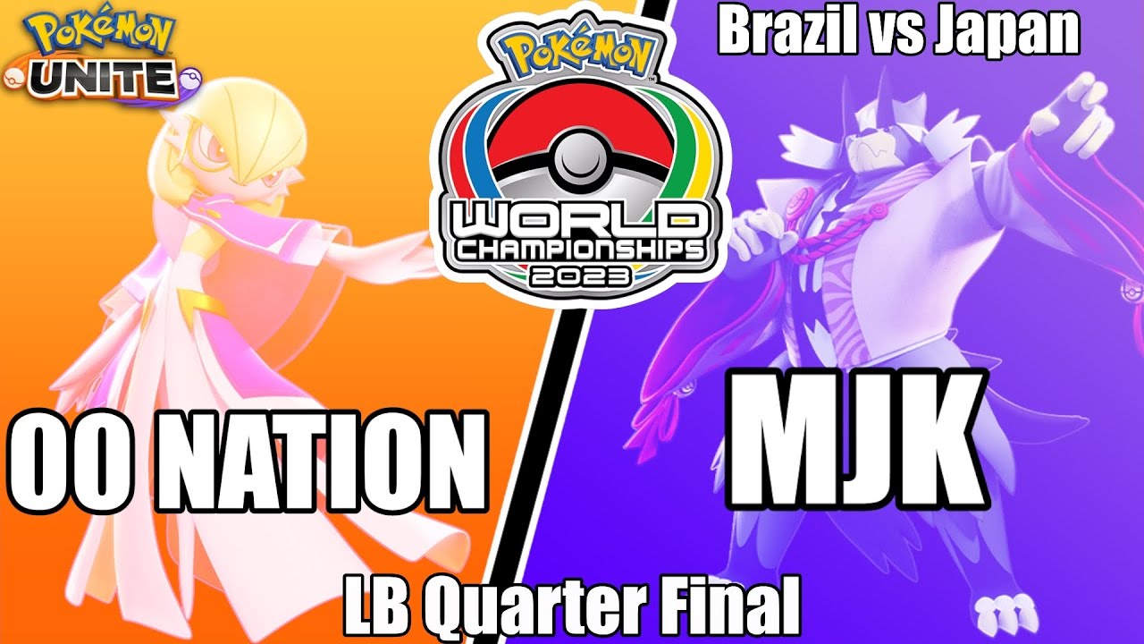 00 Nation vs MjK - World Championships 2023 LB Quarter Final | Pokemon Unite
