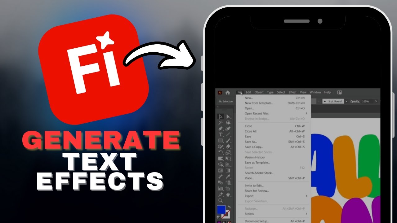How to Generate Text Effects Using Adobe Firefly in SECONDS!