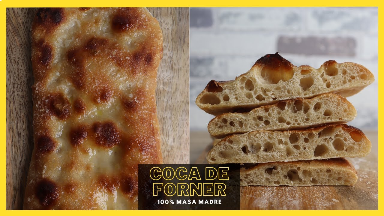 Cómo hacer LA MEJOR COCA de FORNER |100% masa madre|