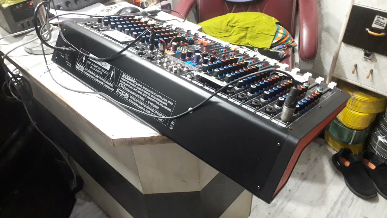 16 channel best mixer for live , dj & all functions EAS 1610