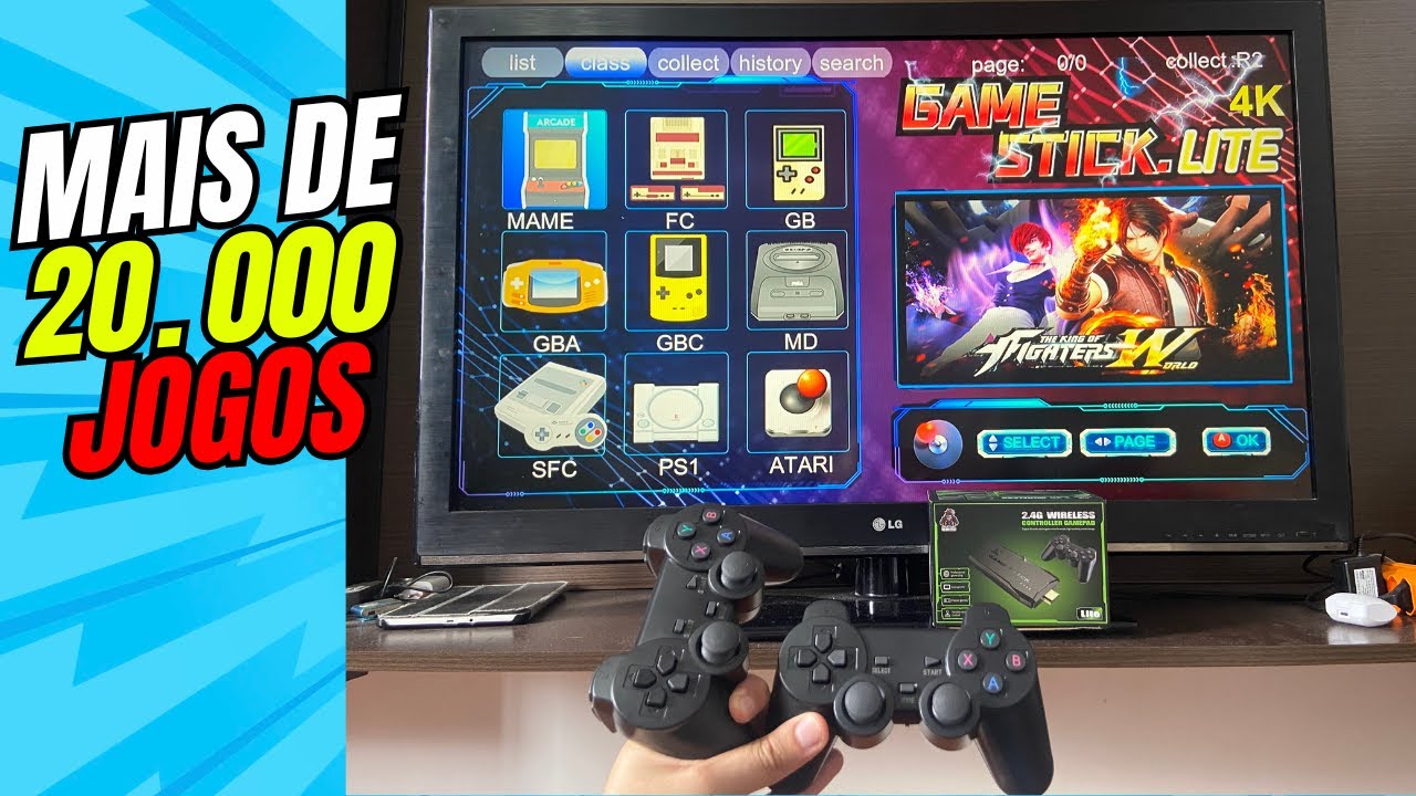 VALE A PENA COMPRAR O GAME STICK? VIDEO GAME RETRO