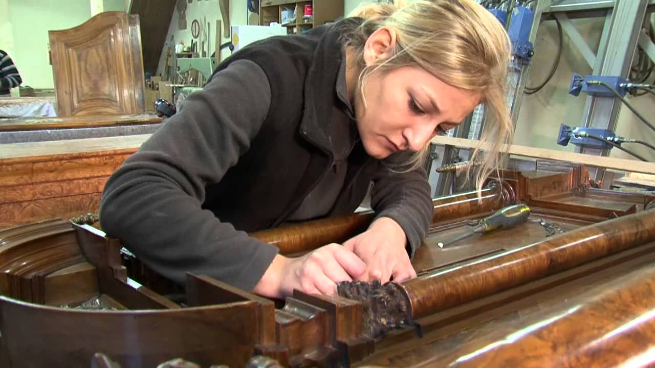 Camille Munsch, apprentie en ébénisterie - CFA Eschau