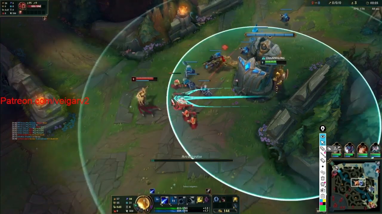 Veigar V2 | Coaching Example  | Coaching Challenger Rank 1 ChampionsQueue Player 