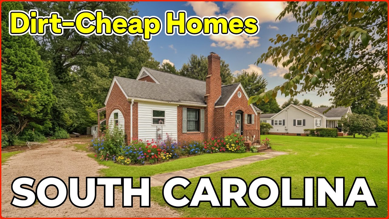 6 Dirt Cheap Homes for Sale in South Carolina – Hidden Real Estate Goldmines!