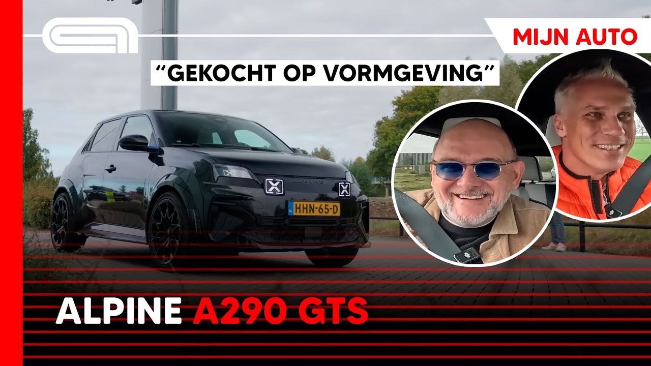 Jos KOCHT een ALPINE A290 GTS zonder PROEFRIT 