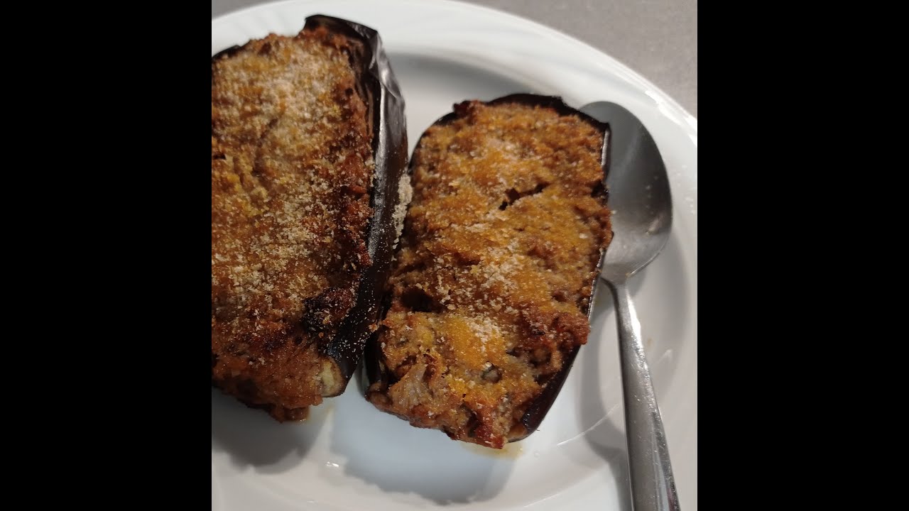 MELANZANE RIPIENE un piatto unico leggero e gustoso